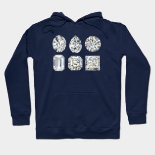 Engagement Ring Stones Hoodie